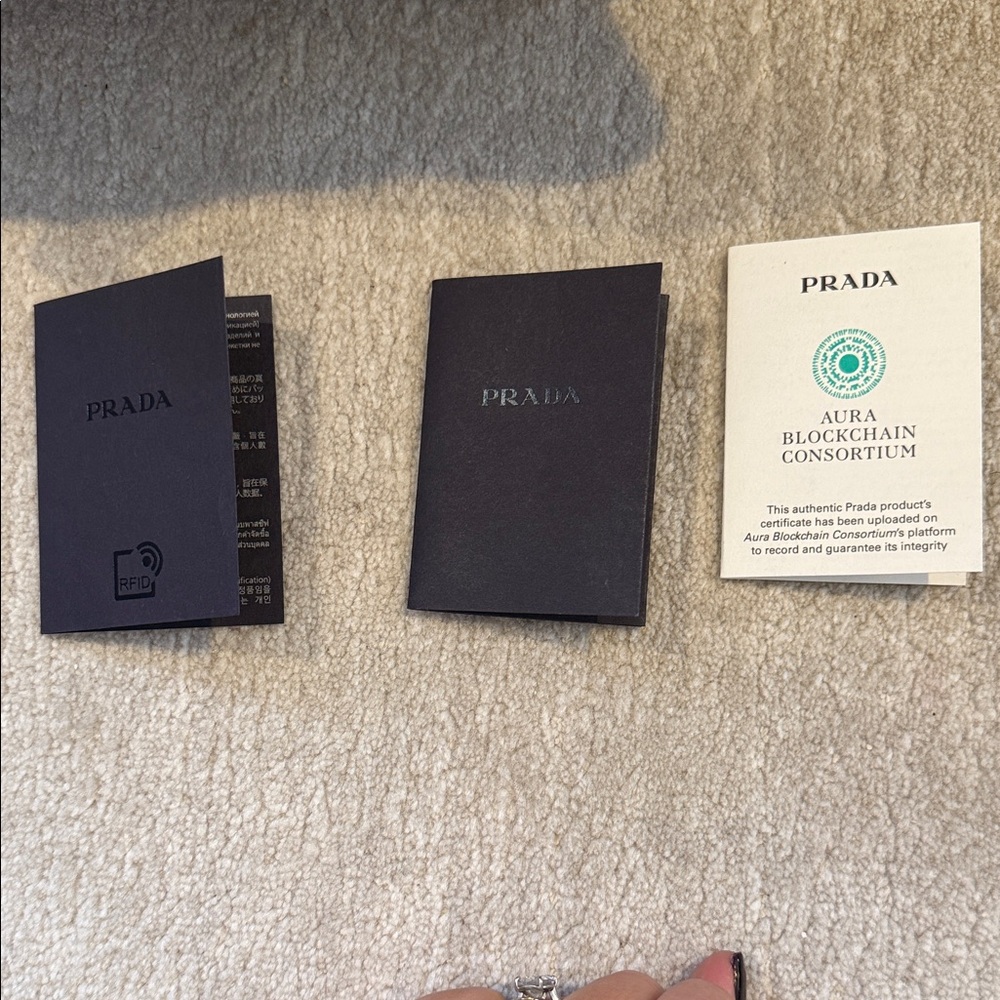 Prada Nylon Messenger Bag in Black - Picture 2 of 6
